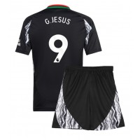 Camiseta Arsenal Gabriel Jesus #9 Visitante Equipación para niños 2024-25 manga corta (+ pantalones cortos)